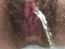 Hairy Pussy PUBLIC Toilet Piss